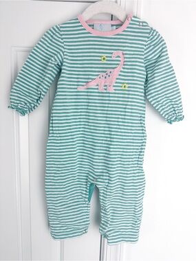 Little English 12m dinosaur playsuit PLAY condition